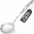 Zulay Kitchen Stainless Steel Skimmer Spoon Perspective: front