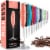 Zulay Kitchen MILK BOSS Milk Frother With Stand - Deluxe Orange Perspective: front