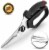 Zulay Kitchen Spring-Loaded Poultry Shears Perspective: front