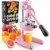 Zulay Kitchen Heavy Duty Citrus Juicer - Pink Perspective: front