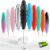 Zulay Kitchen Milk Boss Milk Frother - Double Grip (Batteries Included) - Black Perspective: front