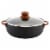 Imusa Stone Caldero with Lid - Black Perspective: front