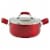 IMUSA Dutch Oven with Glass Lid - Ruby Red Perspective: front