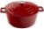 IMUSA Cast Aluminum Covered Dutch Oven - Red Perspective: front