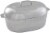 IMUSA Aluminum Cajun Classic Oval Covered Roaster Perspective: front