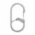 Nite Ize G-Series™ Dual Chamber Carabiner - Stainless Steel Perspective: front