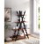 Convenience Concepts 203060CHBL Oxford a Frame Bookshelf, Cherry & Black - 45.75 x 13 x 59 in Perspective: front