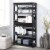 Omega 5 Tier Bookcase with Drawer Espresso Perspective: front