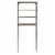 Homestyles Barnside Wood Over The Commode Stand in Gray Perspective: front