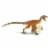 Feathered Velociraptor Toy Perspective: front