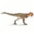 Carnotaurus Toy Perspective: front