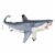 Great White Shark Toy Perspective: front