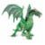 Forest Dragon Toy Perspective: front