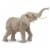 African Elephant Toy Perspective: front