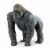 Silverback Gorilla Toy Perspective: front