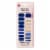 Dashing Diva GS05 Blue Vixon Gloss Ultra Shine Gel Nail Strip Perspective: front