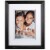 Malden Spacer Mat Black Picture Frame Perspective: front