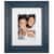 Malden 8 x 10 Inch Indigo Triple Ridge Picture Frame Perspective: front
