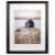 Malden Spacer Mat Black Picture Frame Perspective: front