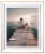 Malden Deep-Set Bevel Matted Picture Frame - White/Natural Perspective: front