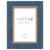Malden Luxury Collection Velvet Photo Frame - Blue / Gold Perspective: front