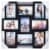 Malden® Home Profiles Opening Collage Picture Frame - Black Perspective: front