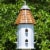 Castaway Two-Tiered Bird House Perspective: front