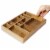 Kitchen Drawer Bamboo Organizer with Removable Dividers for Cutlery 14 x 10 x 2" Perspective: front