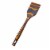 Island Bamboo Pakkawood 12-Inch Spatula, Rainbow Perspective: front