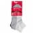 Dr. Motion® Everyday Women's Compression Quarter Socks - White Perspective: front