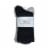 Davco® Natural Cotton Crew Socks - Black Perspective: front