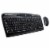 Logitech® Wireless Desktop Set Keyboard and Mouse - Black Perspective: front