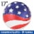 USA Flag HELIUM FILLED BALLOON Perspective: front