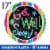 GET WELL! Helium Filled Balloon Perspective: front