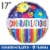 Congratulations! Helium Filled Balloon Perspective: front