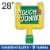Game Time Goal Oversized HELIUM FILLED BALLOON Perspective: front