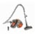 Koblenz Centauri Bagless Canister Corded Electric Vacuum Cleaner, Orange & Gray Perspective: front