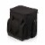 Cellar 6-Bottle Wine Carrier & Cooler Tote, Black with Gray Accents Perspective: front