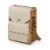 Corsica Wine & Cheese Picnic Basket, Beige Canvas Perspective: front