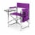 Sports Chair, Purple Perspective: front