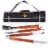 Missouri Tigers - 3-Piece BBQ Tote & Grill Set Perspective: front