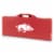 Arkansas Razorbacks - Picnic Table Portable Folding Table with Seats Perspective: front