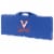 Virginia Cavaliers - Picnic Table Portable Folding Table with Seats Perspective: front