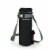 Wine Sack Beverage Tote, Black with Gray Accents Perspective: front