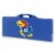 Kansas Jayhawks - Picnic Table Portable Folding Table with Seats Perspective: front