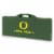 Oregon Ducks - Picnic Table Portable Folding Table with Seats Perspective: front