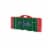 Ole Miss Rebels - Picnic Table Portable Folding Table with Seats Perspective: front