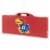 Kansas Jayhawks - Picnic Table Portable Folding Table with Seats Perspective: front