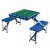 Penn State Nittany Lions Portable Picnic Table Perspective: front