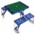 Virginia Cavaliers - Picnic Table Portable Folding Table with Seats Perspective: front